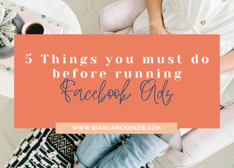 5 Things you must do before running Facebook Ads