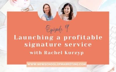 Launching a profitable signature service with Rachel Kurzyp