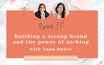 Building a strong brand and the power of niching with Anna Dower