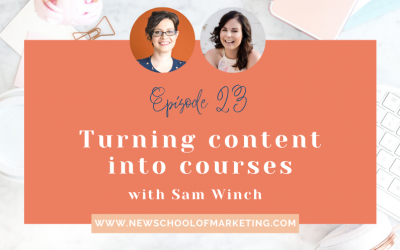 Turning content into courses with Sam Winch