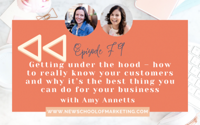 [Replay] Getting under the hood – how to really know your customers and why it’s the best thing you can do for your business with Amy Annetts