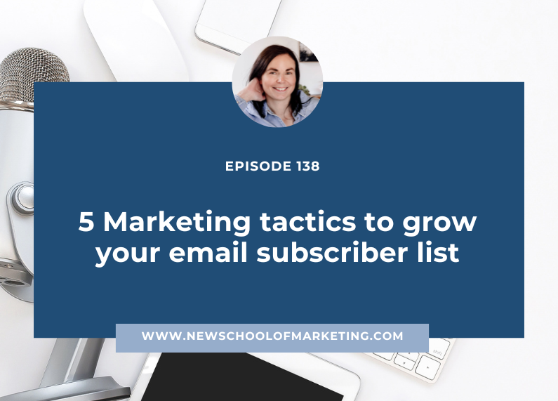 5 Marketing tactics to grow your email subscriber list